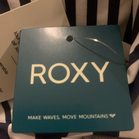 (1617) Roxy Women's Standard Parallel Paradiso Reversible Moderate Bikini Bottom - Picture 5 of 12